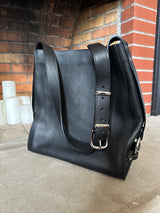 SAMPLE SALE: Black Saturn Carryall