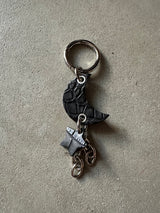 ALLIGATOR CRESCENT MOON CHARM