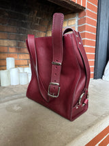 SAMPLE SALE: Bordeaux Saturn Carryall