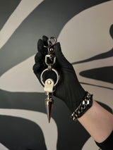 PALE ALLIGATOR BIG SPIKE CHARM